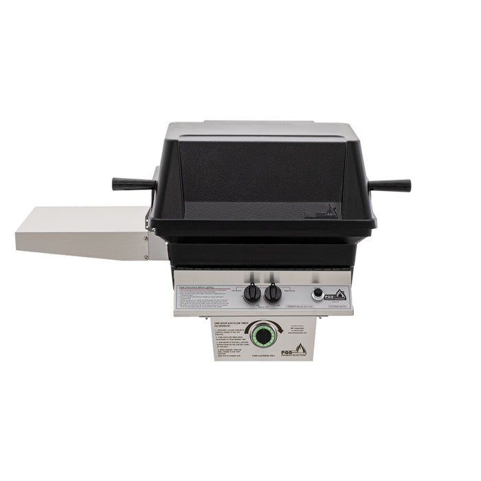 PGS T-Series T30NG 20 Inch Natural Gas Outdoor Patio Gas Grill Head with Timer - 20 x 23 x 16 in. - Black Color