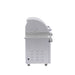 PGS T-Series E27T 30 Inch Outdoor Patio Electric Grill Head with Timer on S27NPED Permanent Pedestal