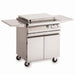 PGS Legacy Series S27CART Wheeled Cart Base For 30 Inch Newport Outdoor Patio Gas Grill Head - 30 x 25 x 31 in. - Stainless Steel Color