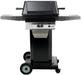 PGS A-Series A40NG 26 Inch Natural Gas Outdoor Patio Gas Grill Head on AB PED Aluminum Pedestal Kit and ANC Black Wheeled Base