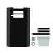 PGS A-Series AB PED Aluminum Pedestal Kit for Outdoor Patio Gas Grill