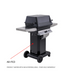 PGS A-Series AB PED Aluminum Pedestal Kit for Outdoor Patio Gas Grill