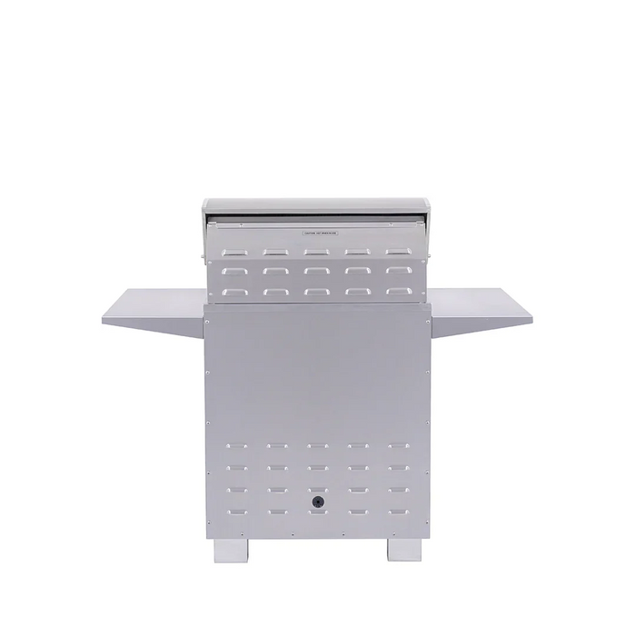 PGS T-Series E27T 30 Inch Outdoor Patio Electric Grill Head with Timer on S27NPED Permanent Pedestal