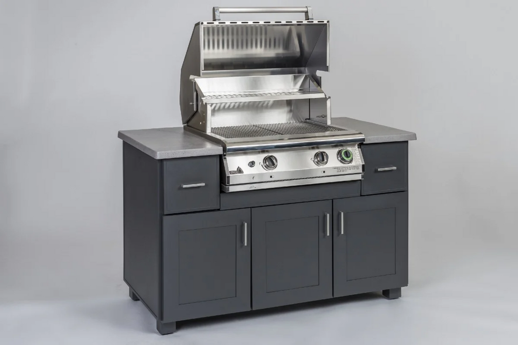 PGS Legacy Series 57 MOD 57 Inch Gensun Modano Island For Newport Outdoor Patio Gas Grill
