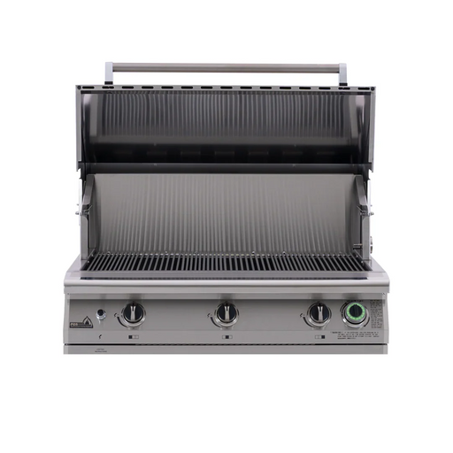 PGS Legacy Series S36T Pacifica 39 Inch Outdoor Patio Gas Grill Head (Gourmet) with Timer
