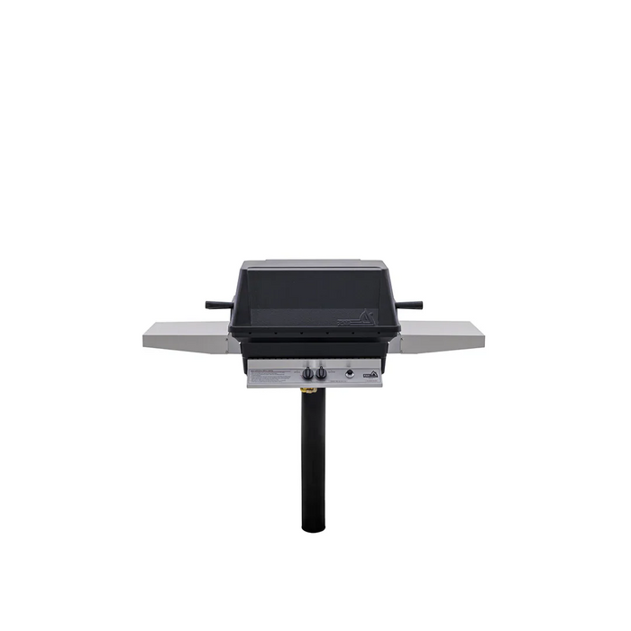 PGS A-Series APP Permanent Mounting Post for Natural Gas Outdoor Patio Gas Grill