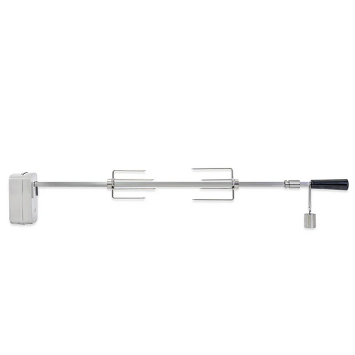 PGS Legacy Series RK27L Rotisserie Kit With Light For 30 Inch Newport Outdoor Patio Gas Grill Head