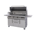 PGS Legacy Series S48RNG Big Sur 51 Inch Natural Gas Outdoor Patio Gas Grill Head Gourmet on S48CART Wheeled Cart Base