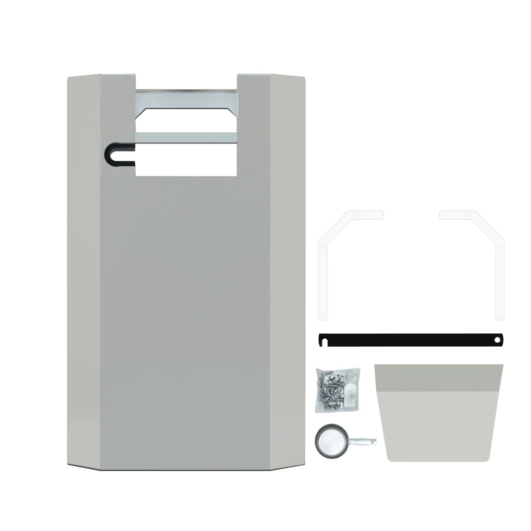 PGS A-Series AS PED Stainless Steel Pedestal Kit for Outdoor Patio Gas ...