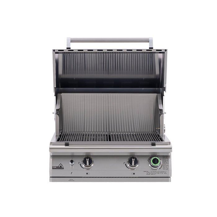 PGS Legacy Series S27TLP Patio Gas Grill Head - Stainless Steel Color