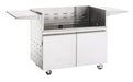 I22PGS Legacy Series S36LP Pacifica 39 Inch Liquid Propane Outdoor Patio Gas Grill Head on S36CART Stainless Steel Wheeled Cart Base